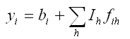 y_cal equation